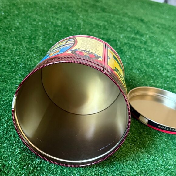 Planters Limited Edition Christmas 1998 Vintage Rare Tin Can Storage with Lid - Picture 10 of 10